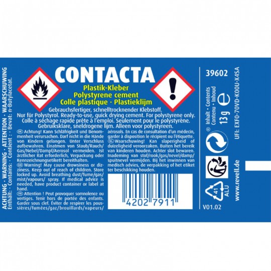 Colle 13g Contacta Tube - Revell Revell - 1