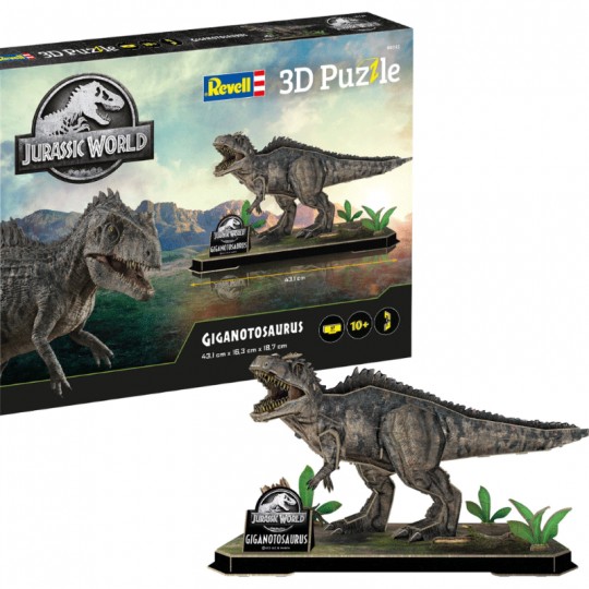 Puzzle 3D Jurassic World : Giganotosaurus 57 pcs - Revell Revell - 1