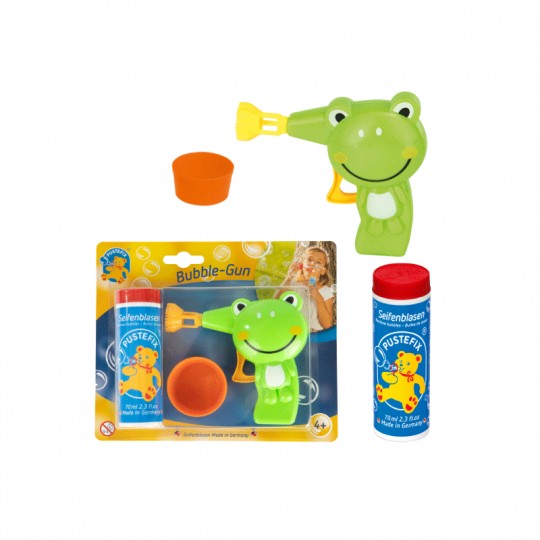 Bubble-Gun : Pistolet à bulles Grenouille - Pustefix Pustefix - 1