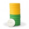 Silicon'Palet, Le jeu de palets en silicone Jaune et Vert - Cadetel Cadetel - 1 Silicon'Palet, Le jeu de palets en silicone Jaune et Vert - Cadetel Cadetel - 1