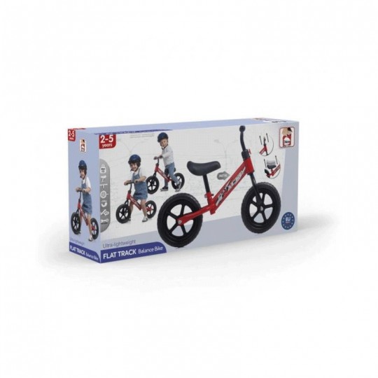Vélo d'équilibre Balance Bike Flat Track Rouge - Chicos Chicos - 2