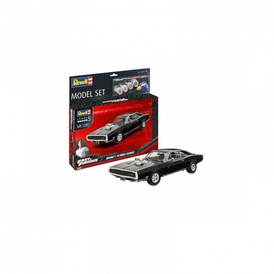 Maquette Dominics '70 Dodge Charger Fast & Furious Level 5 échelle 1:25 - Revell Revell - 1