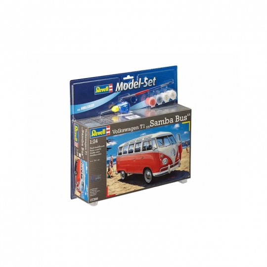 Maquette Volkswagen T1 SAMBA BUS Level 5 échelle 1:24 - Revell Revell - 1