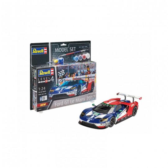 Maquette Ford GT Le Mans 2017 Level 4 échelle 1:24 - Revell Revell - 2