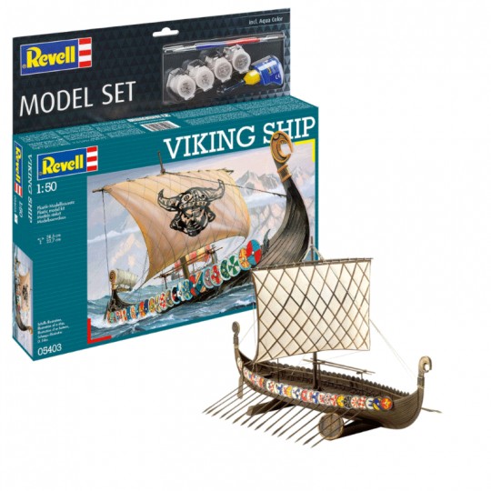 Maquette Navire Viking ship Level 3 échelle 1:50 - Revell Revell - 1