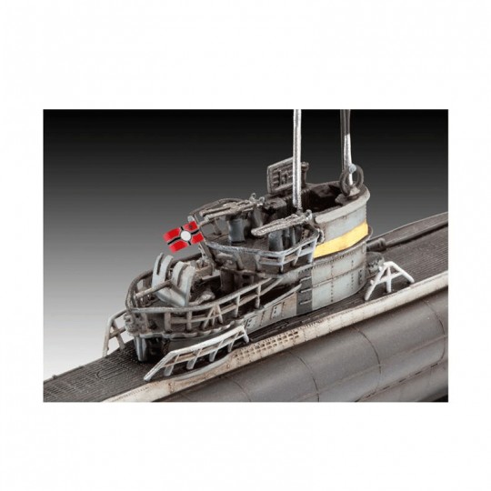 Maquette Sous-marin allemand Type VII C/41 Level 4 échelle 1:350 - Revell Revell - 3