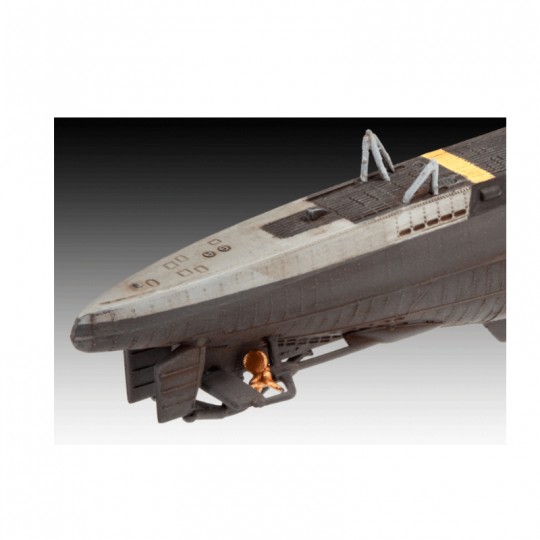 Maquette Sous-marin allemand Type VII C/41 Level 4 échelle 1:350 - Revell Revell - 4