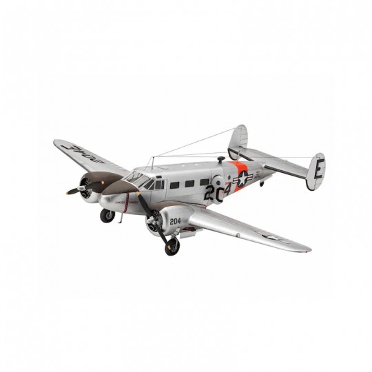 Maquette Avion Beechcraft Model 18 Level 4 échelle 1:48 - Revell Revell - 1