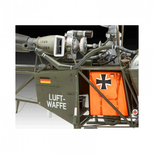 Maquette Hélicoptère Alouette II Level 4 échelle 1:32 - Revell Revell - 4