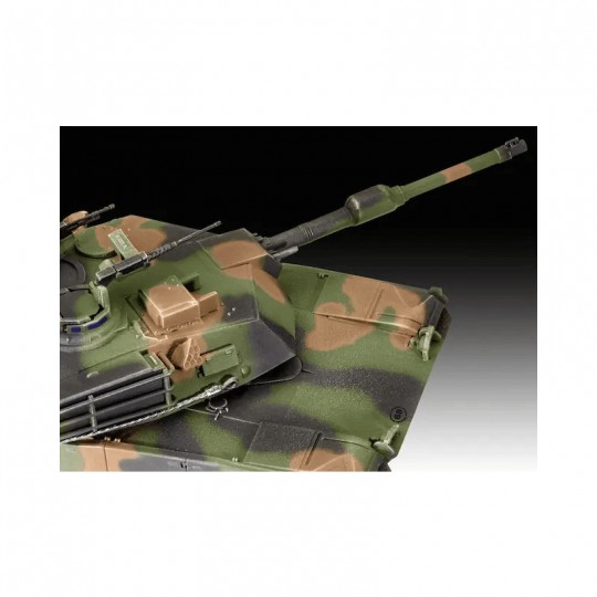 Maquette M1A1 AIM(SA)/ M1A2 ABRAMS Char militaire Level 4 échelle 1:72 - Revell Revell - 3