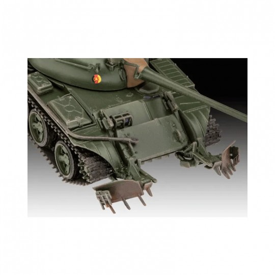 Maquette T-55A/AM avec KMT-6/EMT-5 Char militaire Level 4 échelle 1:72 - Revell Revell - 3