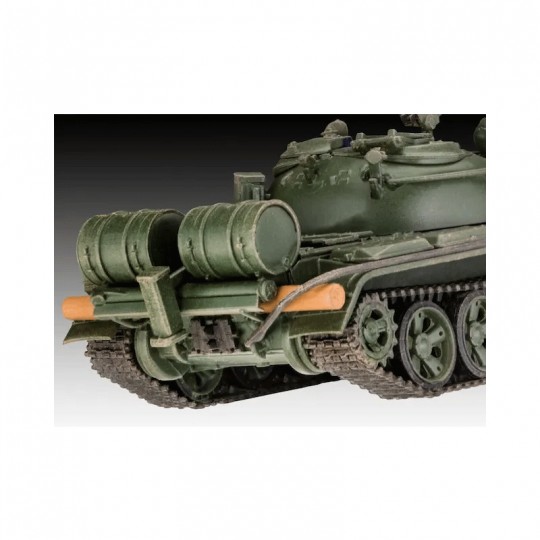 Maquette T-55A/AM avec KMT-6/EMT-5 Char militaire Level 4 échelle 1:72 - Revell Revell - 4