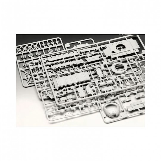 Maquette T-55A/AM avec KMT-6/EMT-5 Char militaire Level 4 échelle 1:72 - Revell Revell - 5