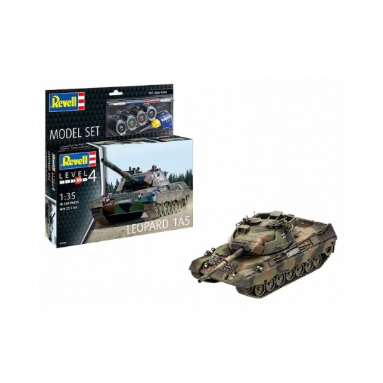 Maquette LEOPARD 1A5 Char militaire Level 4 échelle 1:35 - Revell Revell - 1