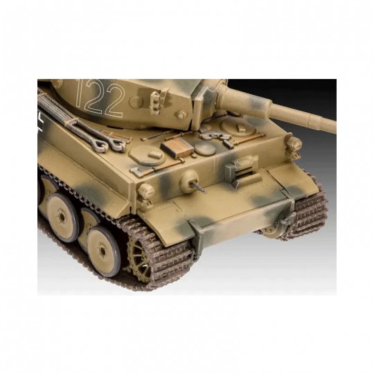 Maquette PZKPFW VI AUSF. H TIGER Char militaire Level 4 échelle 1:72 - Revell Revell - 3