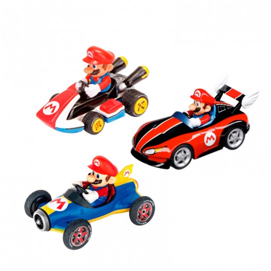Pack 3 voitures Mario Kart échelle 1:43 - Carrera Carrera - 1