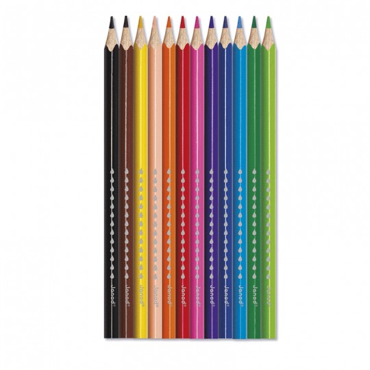 Crayons Aquarellables x12 - Janod Janod - 2