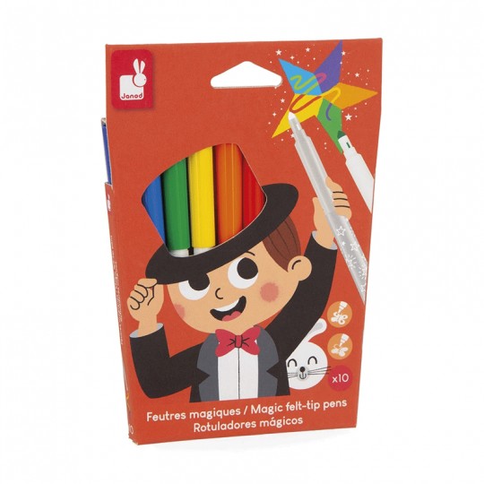 Feutres Magiques x10 - Janod Janod - 1