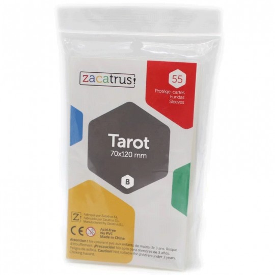 Protège-cartes Tarot 70x120mm - Zacatrus Zacatrus - 1