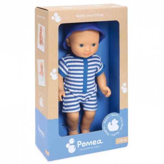 Poupée pour le bain garçon Olive Pomea - Djeco Djeco - 2