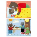 Puzzles 2 X 20 pcs Petit Ours Brun - Educe EDUCA BORRAS - 2 Puzzles 2 X 20 pcs Petit Ours Brun - Educe EDUCA BORRAS - 2