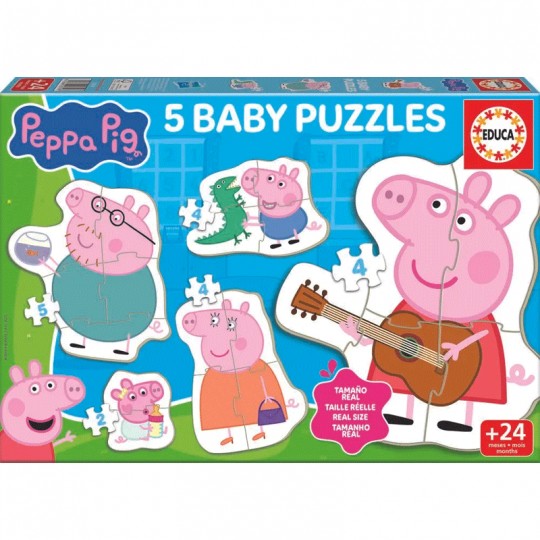 5 Baby Puzzles Peppa Pig (2025) - Educa EDUCA BORRAS - 1