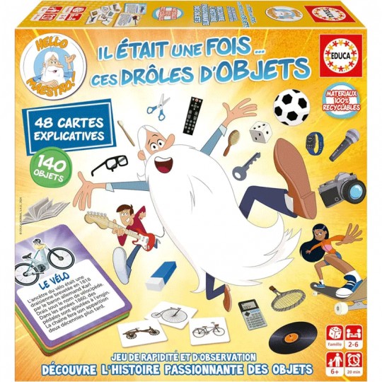 Il Etait Une Fois... Quel Drôle D'objets Le Jeu - Educa EDUCA BORRAS - 2