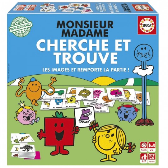Monsieur Madame Cherche et Trouve - Educa EDUCA BORRAS - 1