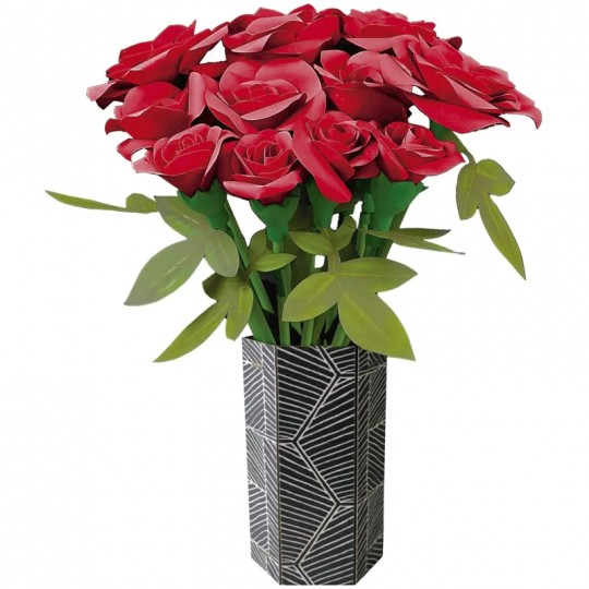 Floral Art Bouquet of Roses - Educa EDUCA BORRAS - 2