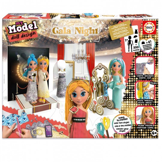 My Model Doll Design Gala Night - Educa EDUCA BORRAS - 2