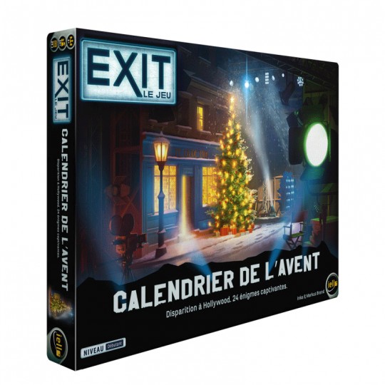 EXIT : Calendrier de l'Avent - Disparation à Hollywood (Débutant) iello - 1