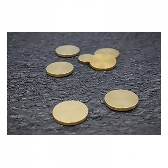 Jeu de 12 palets Grenouille en laiton diamètre 40 mm - Cadetel Cadetel - 2