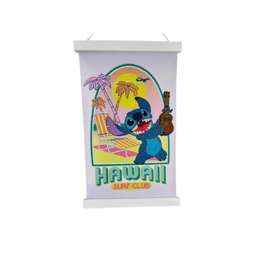 CRYSTAL ART Mini poster Stitch Hawaï à diamanter Crystal Art - 2