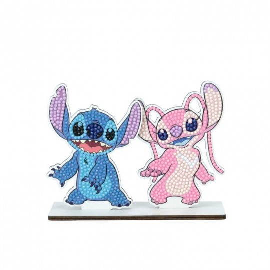 CRYSTAL ART Duo mini Stitch et Angel à diamanter Double Buddie Crystal Art - 2