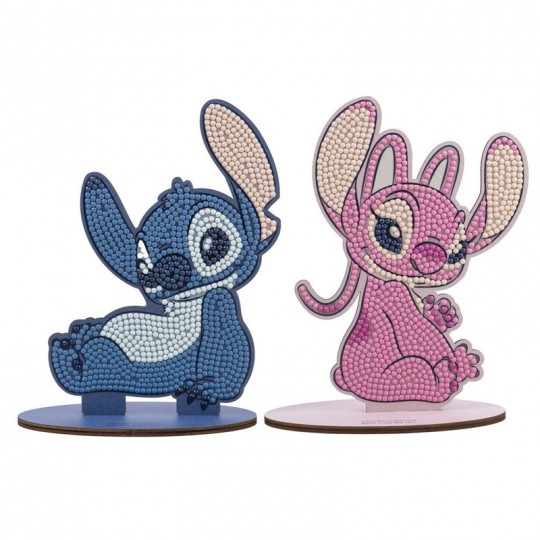 CRYSTAL ART Duo Stitch et Angel à diamanter Buddies XL Crystal Art - 2