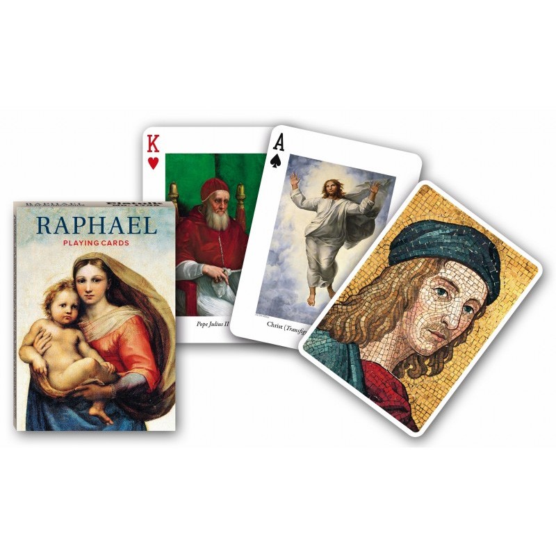 Boite de Jeu de 55 cartes Raphael - Piatnik