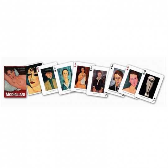 Jeu de 55 cartes Modigliani - Piatnik Piatnik - 1