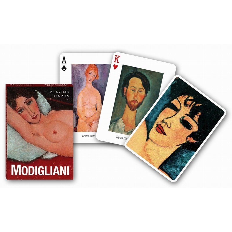 Boite de Jeu de 55 cartes Modigliani - Piatnik
