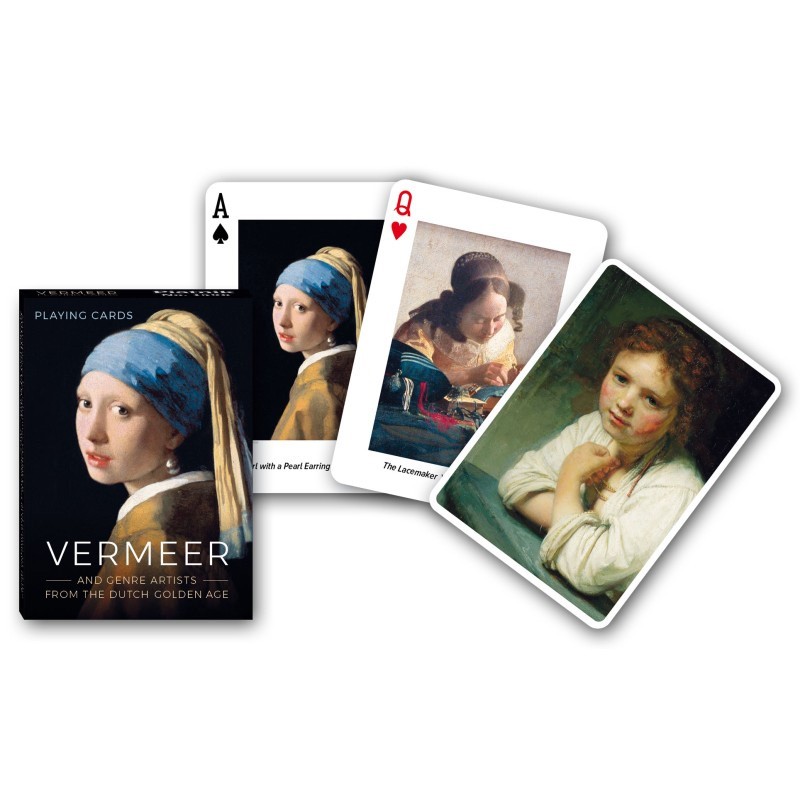 Boite de Jeu de 55 cartes Vermeer - Piatnik