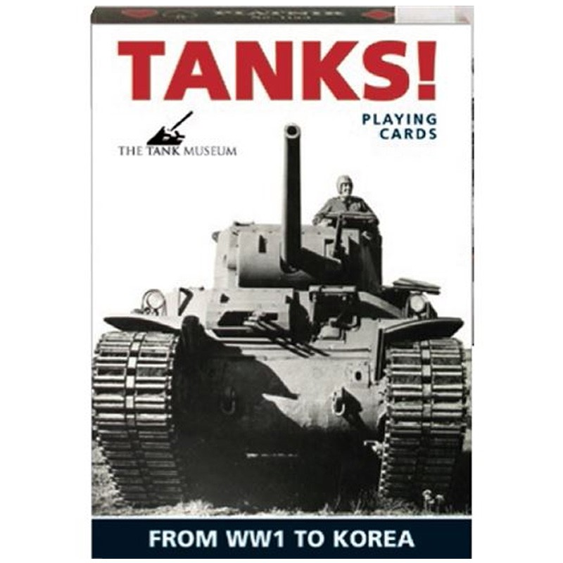 Boite de Jeu de 55 cartes Tanks - Piatnik
