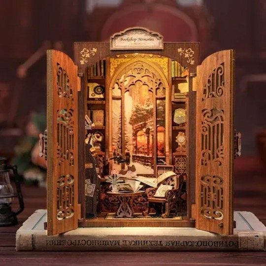 Book Nook Rose Souvenirs d'un Libraire - Cutebee Cutebee - 2