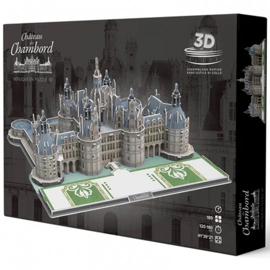 Puzzle 3D Château de Chambord - Megableu Megableu - 2