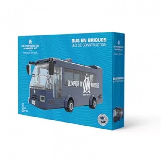 Jeu de construction 319 pcs Bus Olympique de Marseille - Megableu Megableu - 1