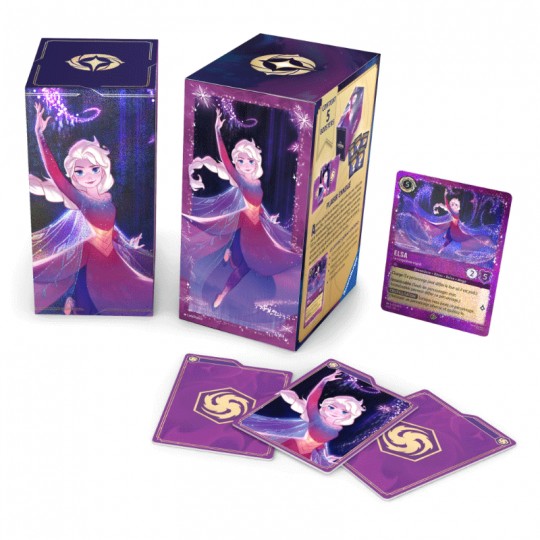 Disney Lorcana TCG  -Chapitre 9 Fabuleux : Coffret Cadeau Elsa Disney Lorcana TCG - 2