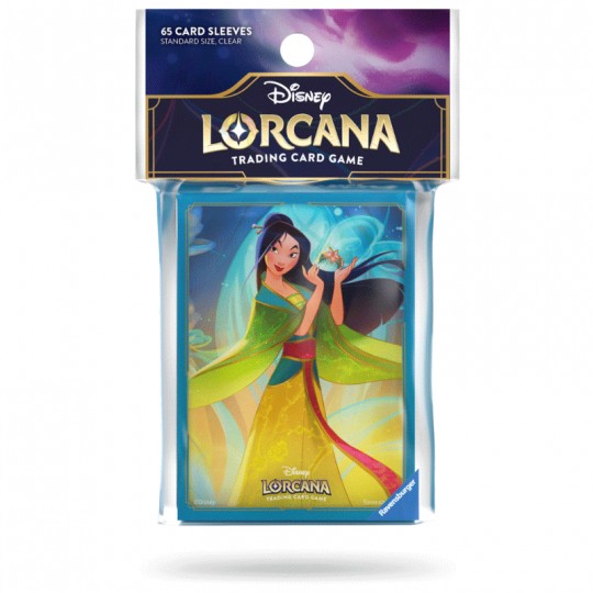 Disney Lorcana TCG  -Chapitre 9 Fabuleux : Sleeves Mulan Disney Lorcana TCG - 1