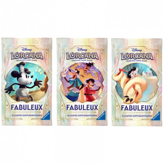 Disney Lorcana TCG  -Chapitre 9 Fabuleux : Display 24 boosters (FR) Disney Lorcana TCG - 1