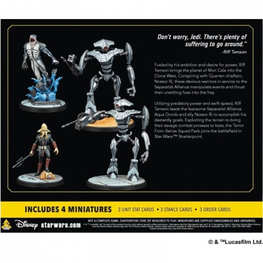 Star Wars Shatterpoint : Terror from Below (Squad) Atomic Mass Games - 3