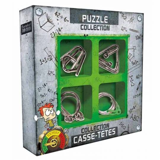 Set 4 casse-tête métal Junior Eureka 3D Puzzle - 1