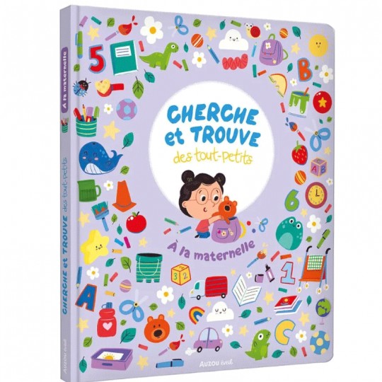 Livre Cherche et trouve des tout-petits : À la maternelle - Auzou Auzou - 2
