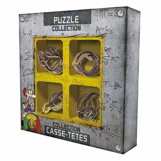 Set de 4 casse-tête métal Expert Eureka 3D Puzzle - 1
